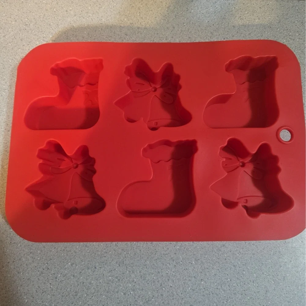 Meijer Christmas Candy Silicone Mold 6.8